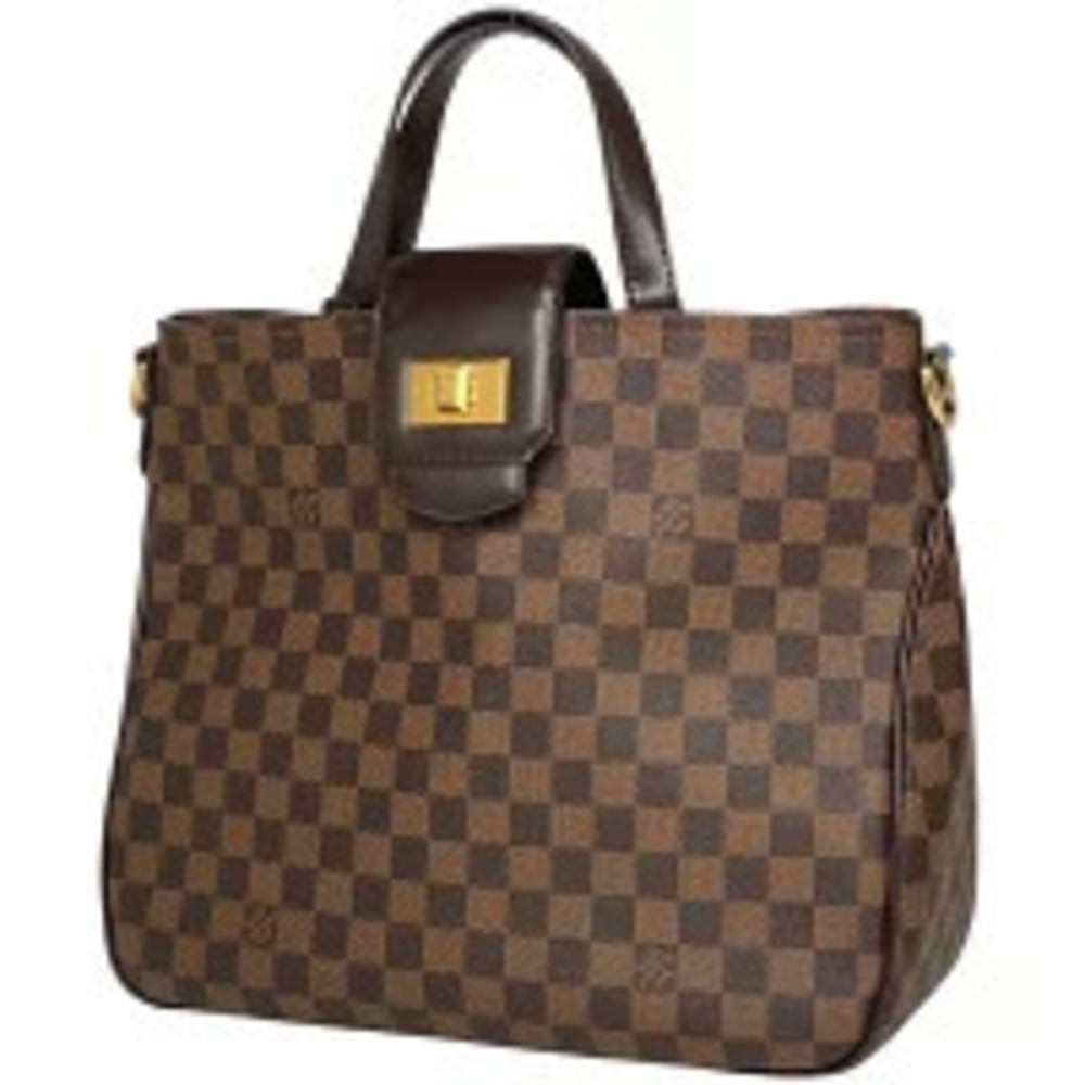 Louis Vuitton Cabas Roseberry Shoulder Bag Handbag Damier Brown